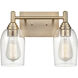 Arlett 2 Light 13.13 inch Modern Gold Vanity Light Wall Light